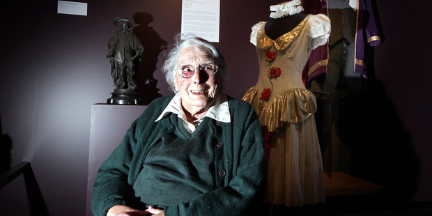 Ida Gaskin, Shakespeare expert, doing a talk on the relevance of Shakespeare to society in 2013. Photo / Stuart Munro