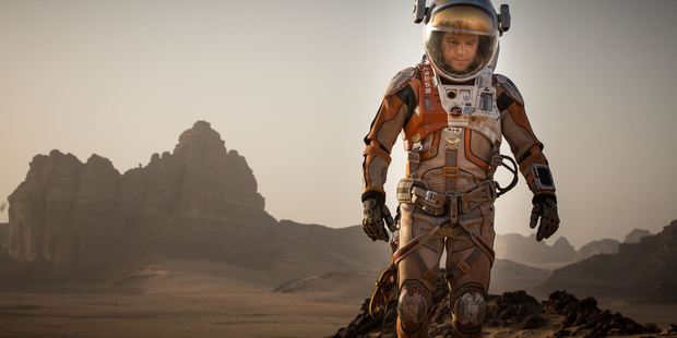 Matt Damon does a stellar job starring in The Martian.