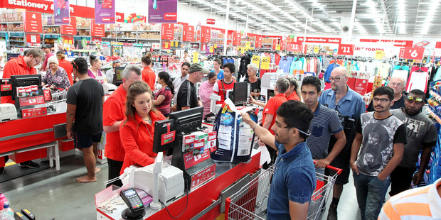 Warehouse Group shares are trading up 1 cent at $2.61. Photo / NZME