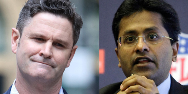 Indian billionaire Lalit Modi has called off his multimillion-dollar civil claim against Chris Cairns. Photo / Chris Gorman,AP