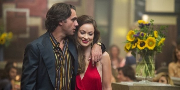Bobby Cannavale and Olivia Wilde in a scene from Vinyl, HBO's new show coming to screens in February.