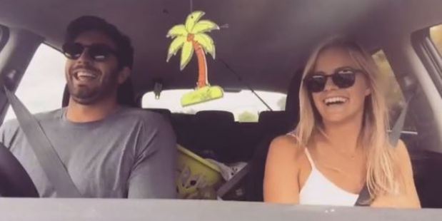 The Bachelor Art Green and his lady Matilda Rice have issued the Dlow challenge to their followers by uploading a video of themselves dancing to the rap artists song Bet You Can't Do It Like Me.