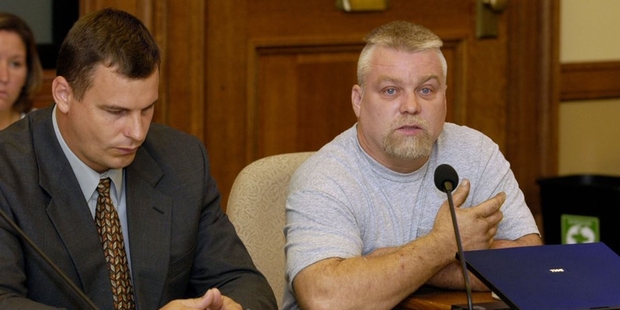 Steven Avery (right) was wrongly convicted of sexual assault, only to be accused with his nephew Brendan Dassey of killing a photographer two years after being released. Photo / AP
