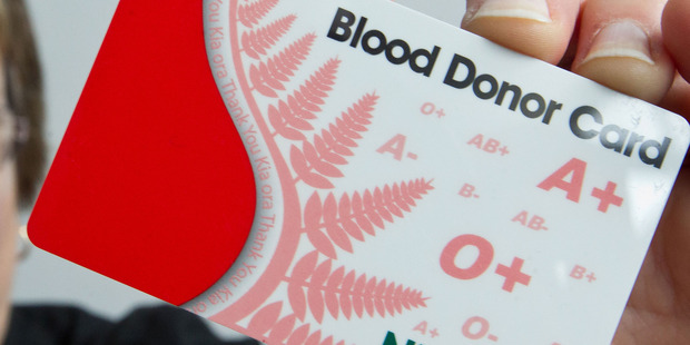 After getting a blood transfusion, it made me think of the unrecognised blood donor heroes in the community. Photo / Stephen Parker