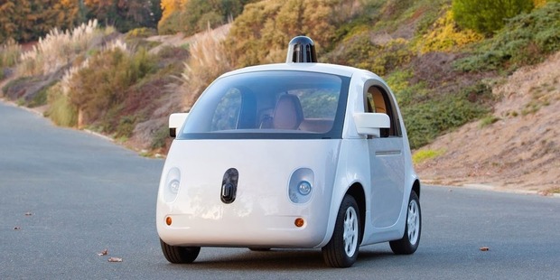 Google's self-driving car prototype. Photo / Supplied