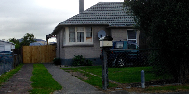 The children were injured after fire in a car at the back of the property. Photo / Belinda Feek