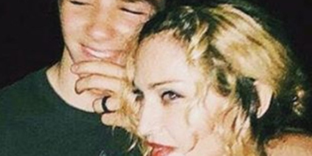 Madonna with her son Rocco. Photo / Instagram
