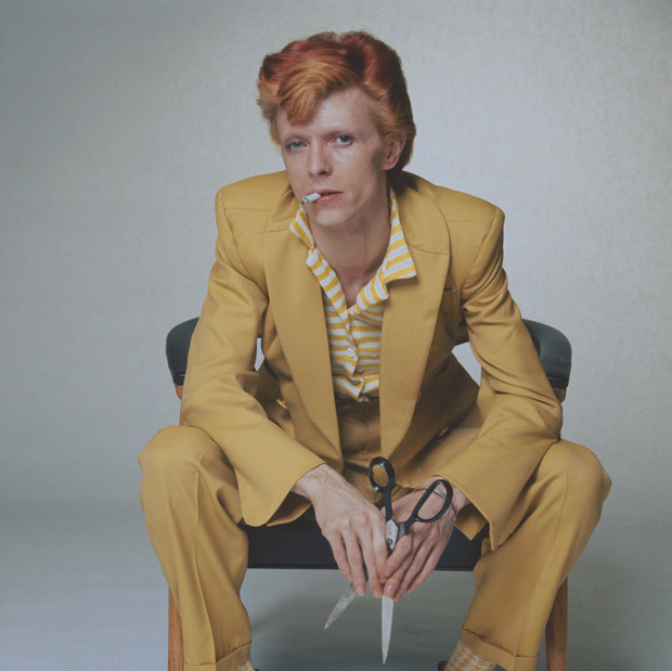 Bowie created a look inspired by soul singers such as Marvin Gaye. Photo / Getty