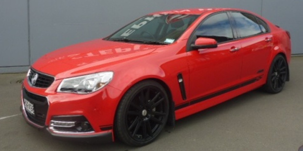The stolen Holden.