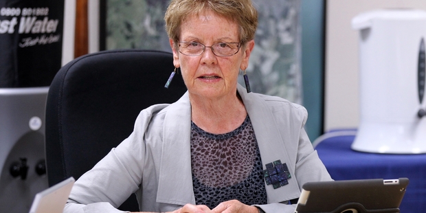ARE YOU ENROLLED: Napier City councillor Maxine Boag is concerned about low voter turnouts. In 2013, she claimed a landslide victory with less than 20 per cent support of eligible voters. PHOTO/FILE