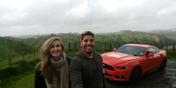 Road-tripping in the new Mustang along the Forgotten Highway between Stratford and Taumaranui. Photo / Alanah Eriksen