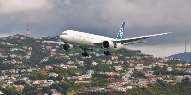 The 'spaceseat' in Premium Economy on the Air New Zealand Boeing 777-300ER has 42" seat pitch, enough for a full stretch. Photo / Creative Commons image by Flickr user Phillip Capper