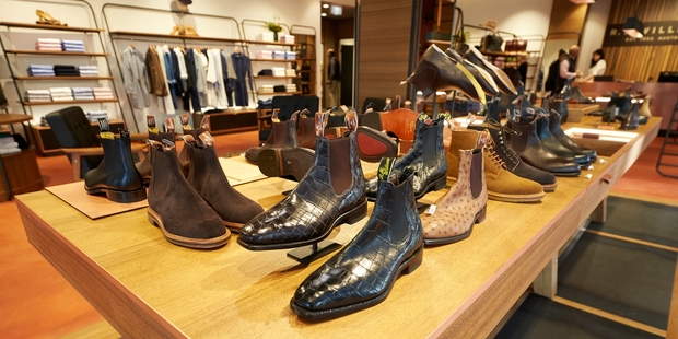 Significant footwear sales were an unexpected bonus for RM Williams, says chief executive Raju Vuppalapati.