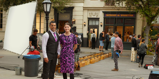 Behind the scenes of Air NZ's new inflight safety video.