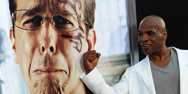 Mike Tyson racked up the laughs in The Hangover. Photo / Getty Images