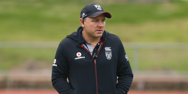 Warriors coach Andrew McFadden does not want his younger players to become over-exposed to the harsh reality of the NRL. Photo / Getty Images