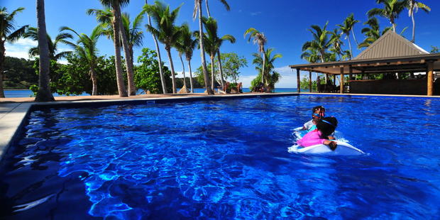 Paradise Cove features over 200 metres of private beach. Photo / Supplied