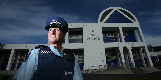 Senior Sergeant Deirdre O'Donnell - area response manager Mount Maunganui, Papamoa and Te Puke. PHOTO/JOHN BORREN
