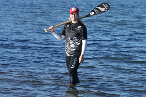 Rookie police officer Rebekka Still is a world champ in waka ama. PHOTO/JOHN BORREN