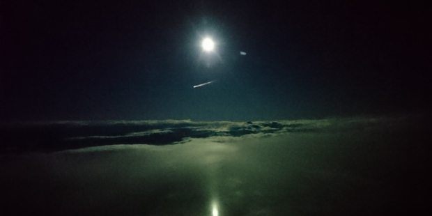 The fireball over Blenheim today. Photo / Nicola Evans
