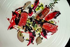 Josh Barlow's wild venison haggis. Photo / Supplied