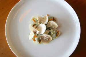 Leslie Hottiaux's gnocci dish. Photo / Supplied