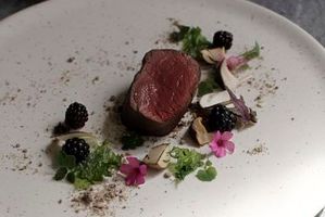 Christopher Walker's venison dish. Photo / Supplied