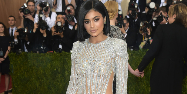 Proceeds from Kylie Jenner's new polish will go to charity. Photo / AP