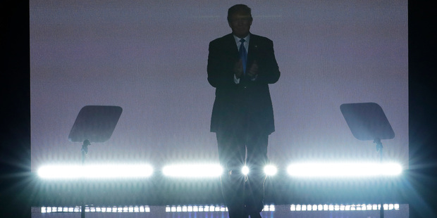 The writer, now a productivity consultant, says the presidential candidate only cares about money and power. Photo / AP