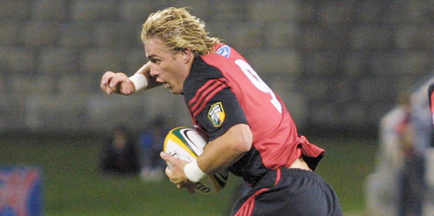 Justin Marshall loved playing the Brumbies, the arch rivals of the the Crusaders. Photo / Geoff Sloan