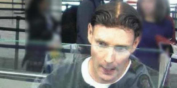 Phillip John Smith at Auckland International Airport before he boarded a flight to Chile. Photo / Supplied.