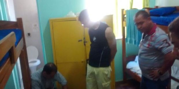 Phillip John Smith was arrested in the Cidade Maravilhosa Hostel in Rio de Janeiro after a fellow backpacker recognised the fugitive. Photo / Supplied.