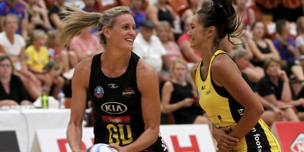 Leana de Bruin, left, will lead the Cold Power Magic in Monday night's semifinal. Photo/File