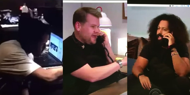 Who wouldn't want to be on a three-way call with Kanye, James and Reggie?