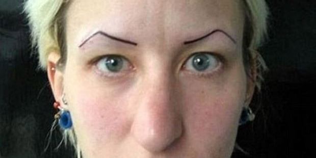 You'd hope cosmetic tattooing would improve your appearance. Photo / Imgur