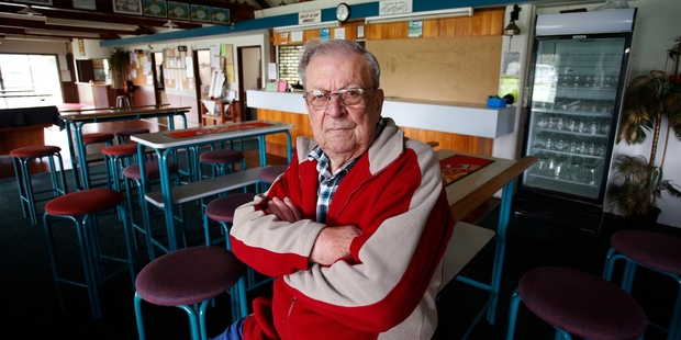 Norm Vranjes reckons the break-in at Dargaville Bowling Club was a like a kick in the guts. Photo / Michael Cunningham