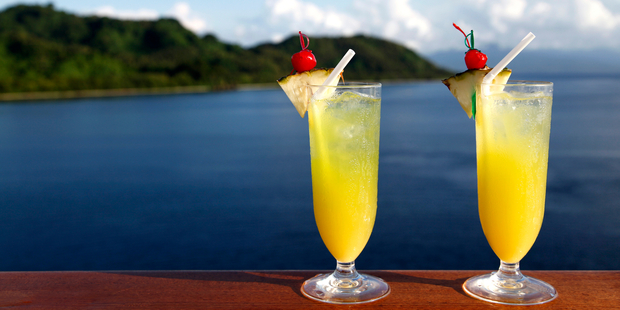 The food may be bad, but drinks are cheap and plentiful. Photo / iStock