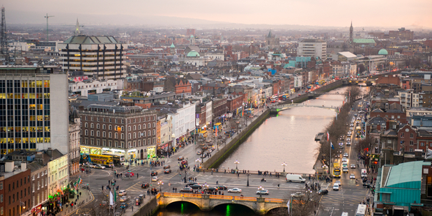 Dublin city centre. Photo / iStock