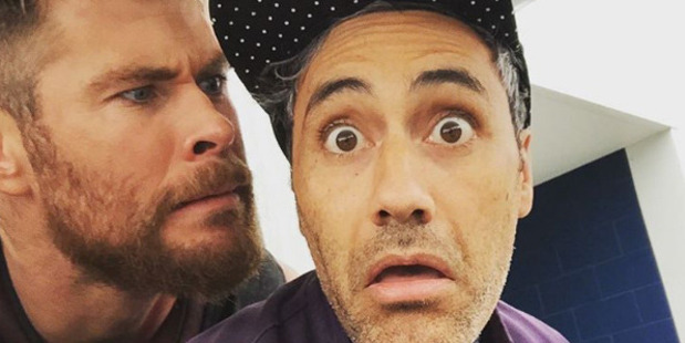 Chris Hemsworth has been dying to work with Taika ever since he saw Boy. Photo / Instagram
