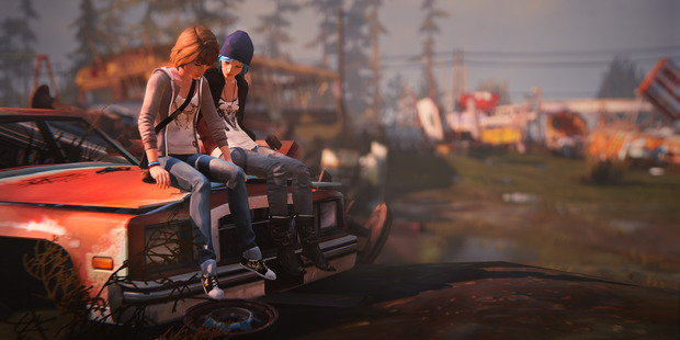 A scene from the video game Life is Strange.