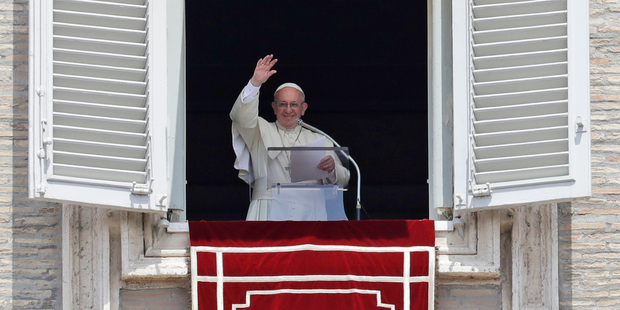 Cardinal George Pell is the finance chief for Pope Francis (above) at the Vatican. Photo / AP