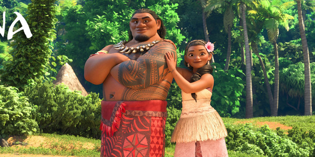 Chief Tui, played by Temuera Morrison, and his wife Sina, played by Nicole Scherzinger.