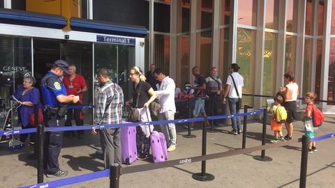 Geneva airport on lockdown after bomb threat Geneva airport on lockdown after bomb threat