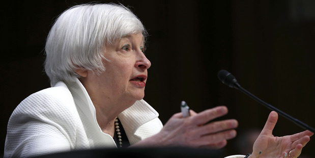 Analysts said the next important signal of the Fed's thinking could come when Chair Janet Yellen speaks at an annual central bank conference in late August. Photo / Getty Images