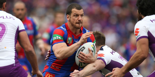 Jarrod Mullen during the round 19 NRL match against the Melbourne Storm. Photo / Getty Images