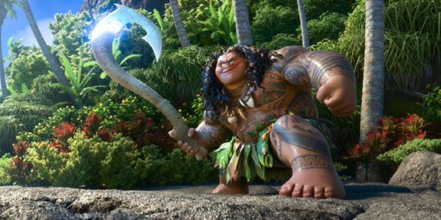 Maui, played by Dwayne "The Rock" Johnson.