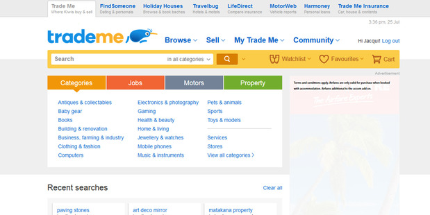 TradeMe received more than 1500 requests for customer information from police in the past year. Photo / TradeMe