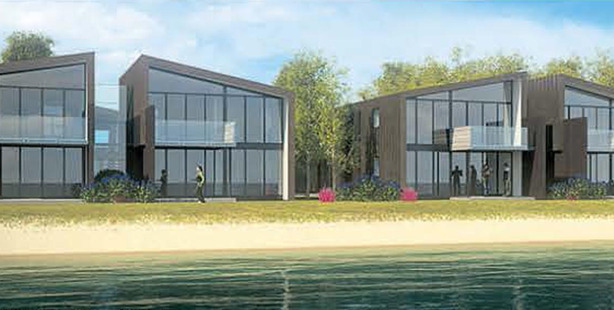 What the proposed Ramada Lakeside Resort and Spa was meant to look like. PHOTO/FILE