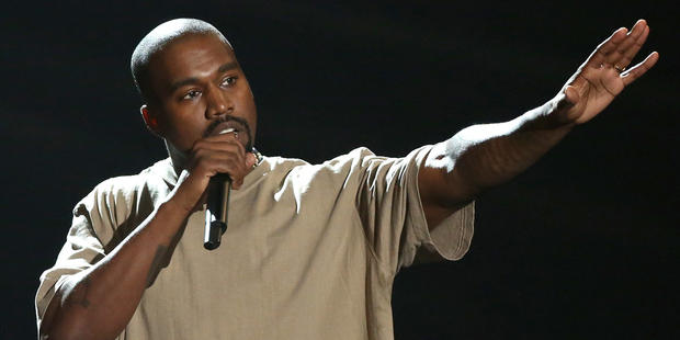 Rapper Kanye West has been feuding Taylor Swift since 2009. Photo / AP
