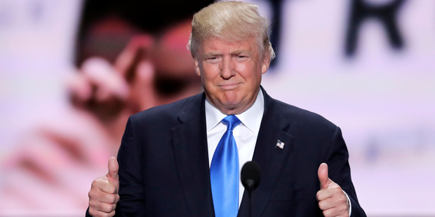 Republican Presidential Candidate Donald Trump. Photo / AP